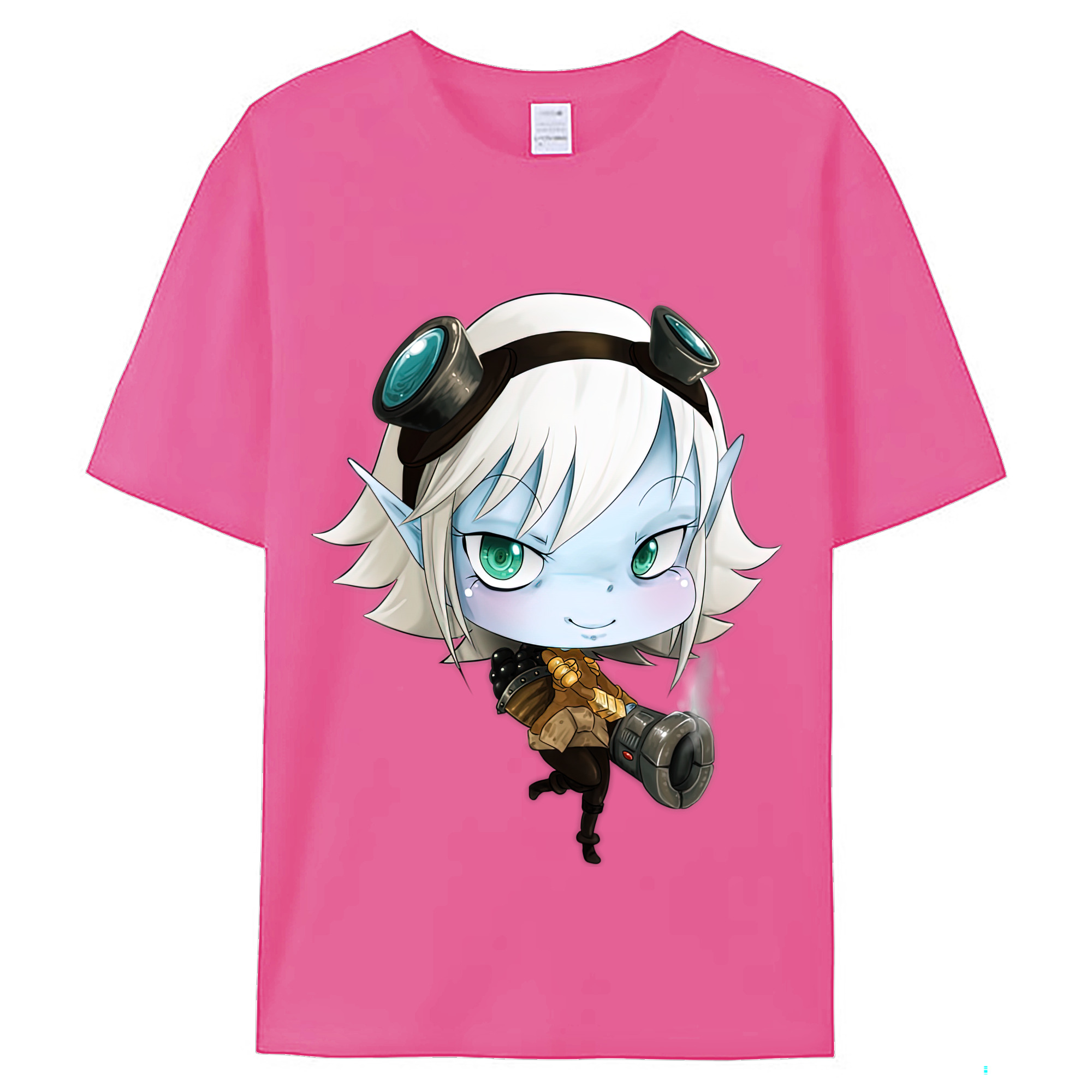 （画像用） リーグ・オブ・レジェンド League of Legends LOL レディースカジュアルプリントTシャツ（綿100％）